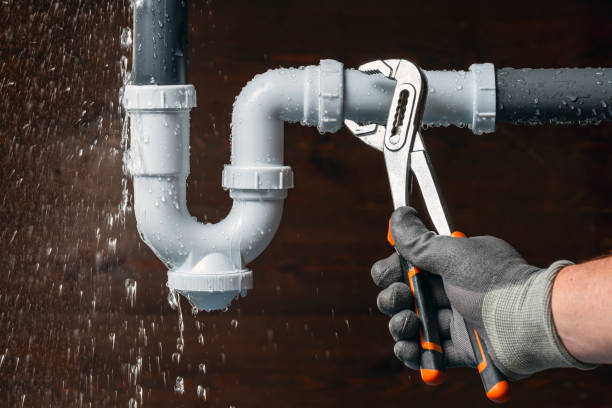 Professional Drain Cleaning technician working in North Pitcher, NY